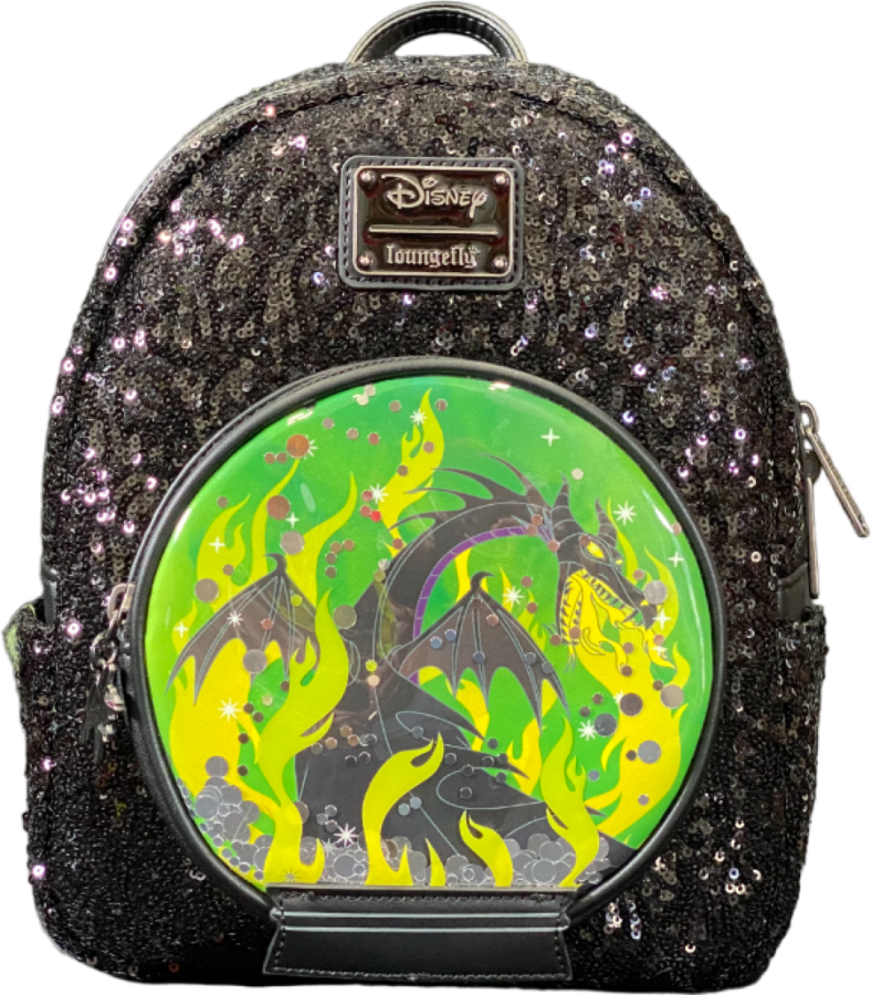 Disney Villains - Maleficent Snowglobe (US Exclusive) Mini Backpack