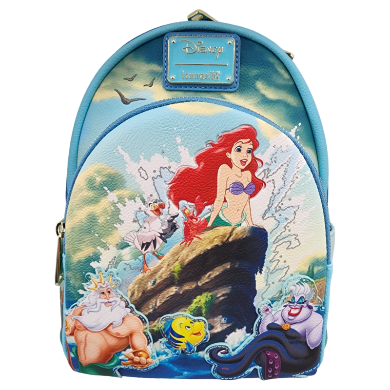 The Little Mermaid (1989) - Wave Scenic (US Exclusive) Mini Backpack