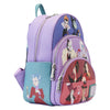 Disney Villains - Color Block Triple Pocket Mini Backpack