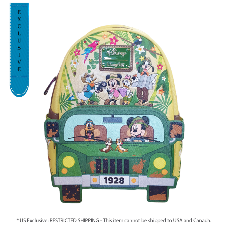 Disney - Mickey & Friends Jungle (US Exclusive) Backpack