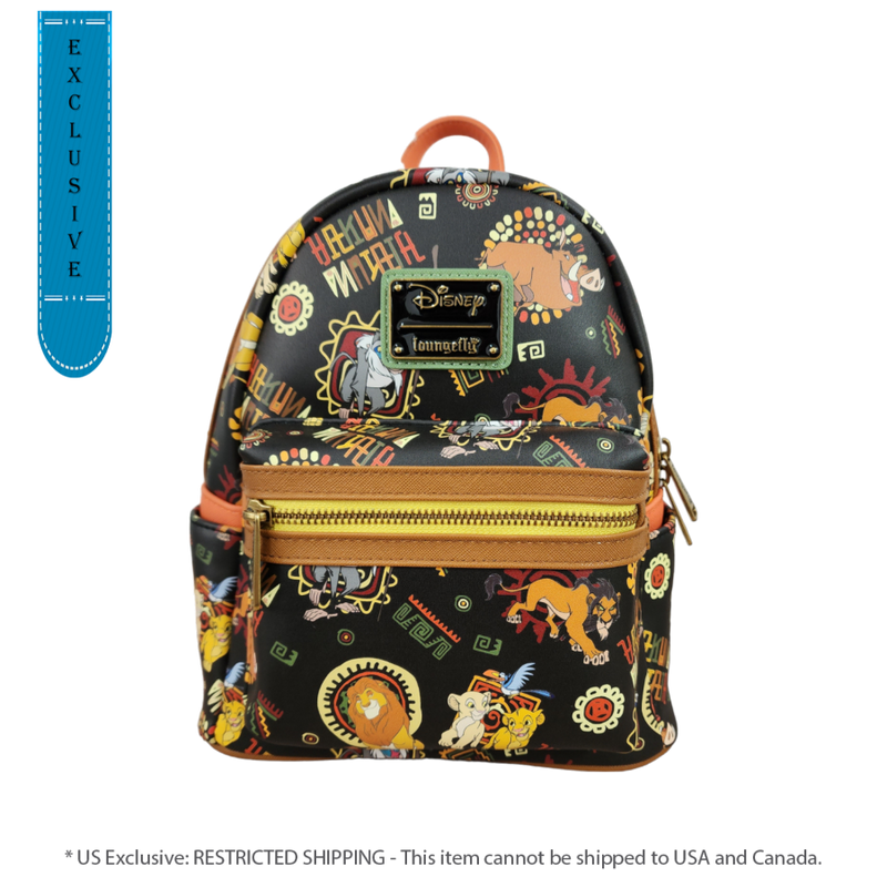 The Lion King (1994) - Art Print US Exclusive Mini Backpack [RS]