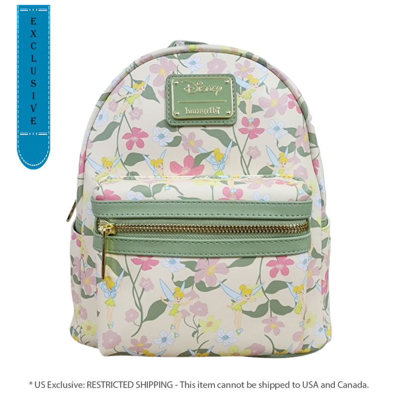 Disney - Tinkerbell Floral (US Exclusive) Mini Backpack