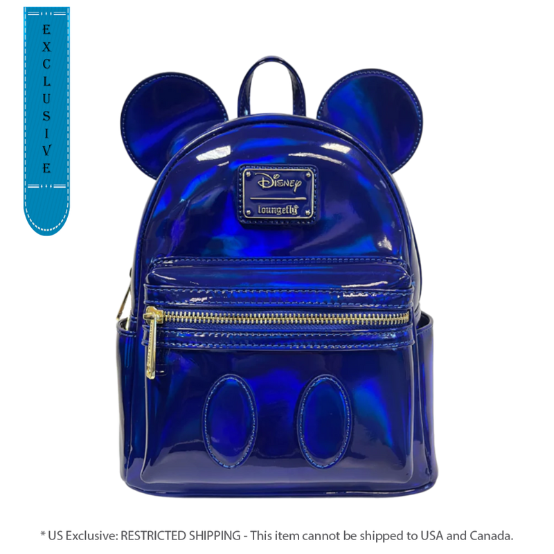 Disney - Mickey Blue Oil Slick (US Exclusive) Mini Backpack