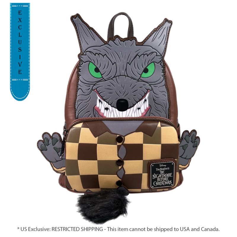 The Nightmare Before Christmas - Wolfman (US Exclusive) Cosplay Mini Backpack