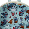 Lilo & Stitch - Stitch Holiday Snow Angel Glitter Mini Backpack