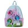 Sleeping Beauty - Castle Three Good Fairies Stained Glass Mini Backpack