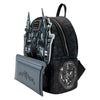 The Haunted Mansion - Gargoyle Wallpaper Light Up Glow Mini Backpack