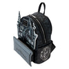The Haunted Mansion - Gargoyle Wallpaper Light Up Glow Mini Backpack