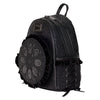 Disney Villains - Black Faux Leather with Velvet Trim Mini Backpack
