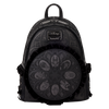 Disney Villains - Black Faux Leather with Velvet Trim Mini Backpack