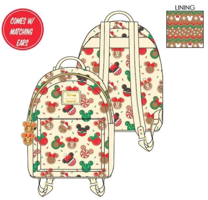 Mickey Mouse - Christmas Cookies Backpack