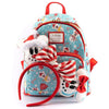 Mickey Mouse - Snowman Mini Backpack & Headband