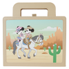 Disney - Western Mickey and Minnie Lunchbox Journal