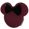 Mickey Mouse - Brown with Bow & Ears Crossbody Bag