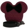 Mickey Mouse - Brown with Bow & Ears Crossbody Bag