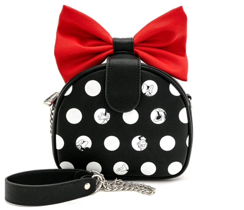 Mickey Mouse - Minnie Big Red Bow Crossbody Bag