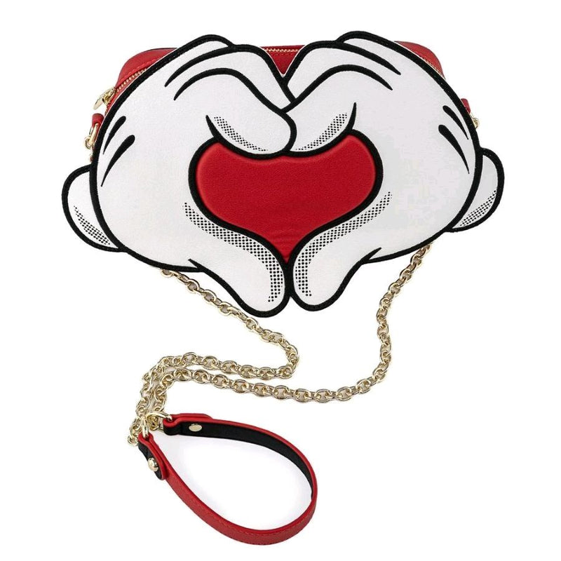 Mickey Mouse - Mickey Heart Hands Crossbody