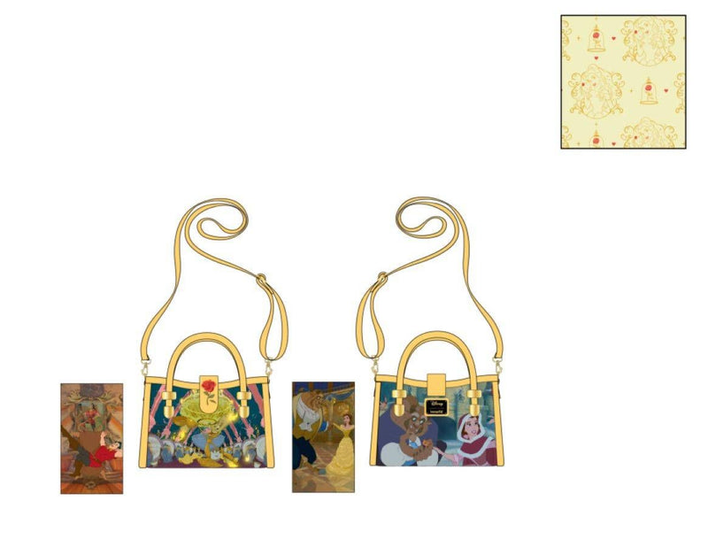 Beauty and the Beast (1991) - Scenes Crossbody Bag