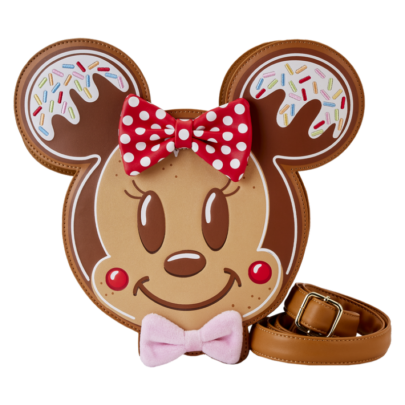 Disney - Mickey & Minnie Gingerbread Cookie Crossbody