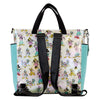 Disney: D100 - Classic All-Over Print Iridescent Convertible Tote Bag
