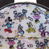 Disney: D100 - Classic Corduroy Convertible Mini Backpack/Crossbody Bag