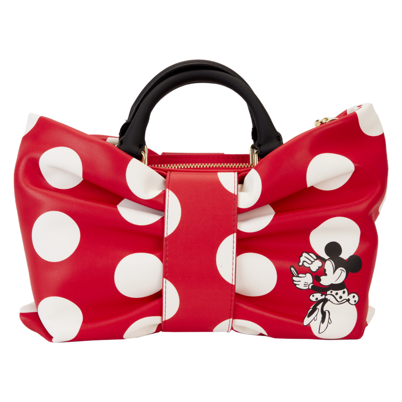 Disney - Minnie Rocks The Dots Figural Bow Crossbody