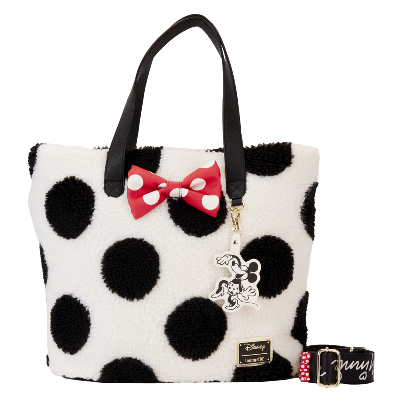 Disney - Minnie Rocks The Dots Sherpa Tote Bag