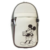 Mickey & Friends - Faux Leather & Canvas Water Bottle Crossbody