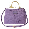 Hocus Pocus - Velvet Broom Handle Handbag