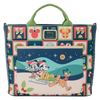 Disney - Mickey & Minnie Holiday Convertible Tote Bag