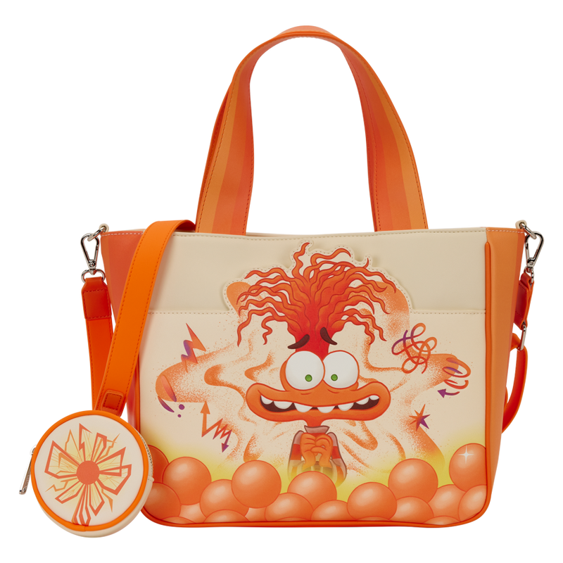 Inside Out 2 - Anxiety Tote Bag (with Coin Bag)