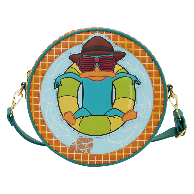 Phineas & Ferb - Perry the Platypus Pool Crossbody Bag