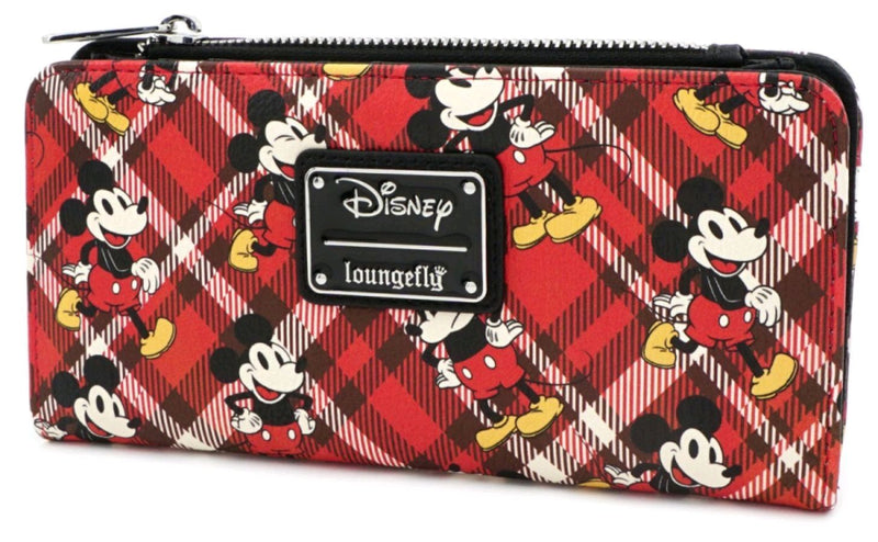 Mickey Mouse - Mickey Tartan Print Purse