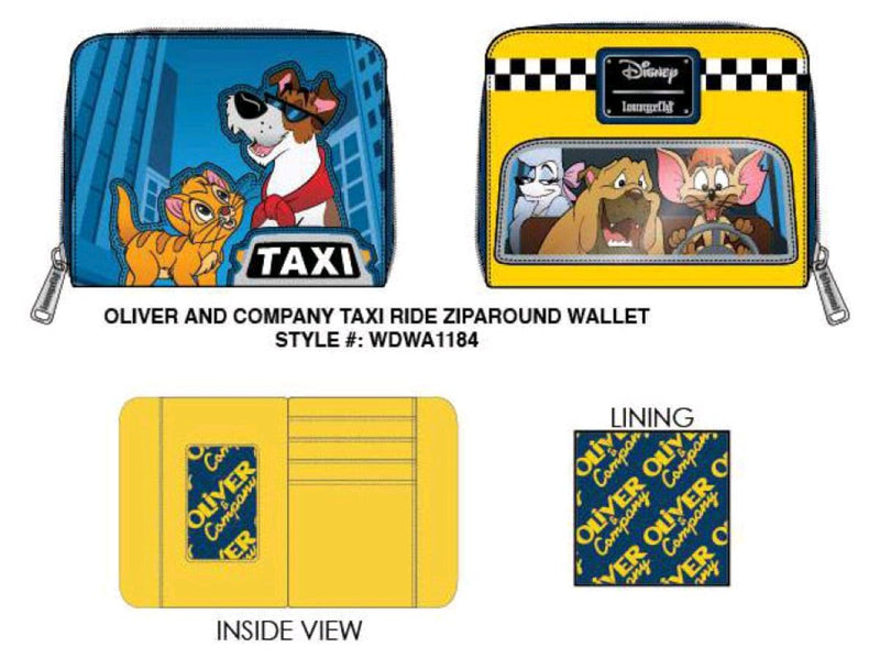 Oliver and Company - Taxi Ride Purse