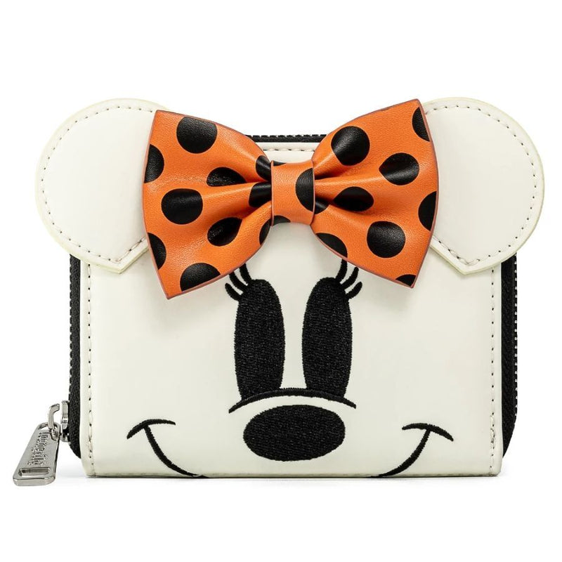 Mickey Mouse - Minnie Ghost Glow Zip Purse