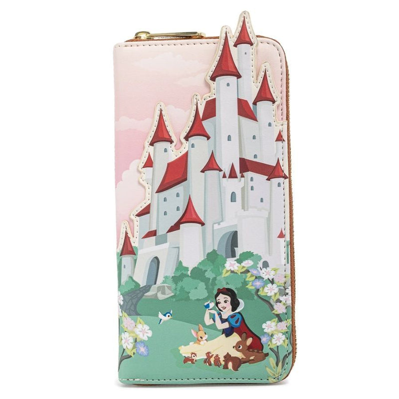 Snow White and the Seven Dwarfs - Castle Zip Purse