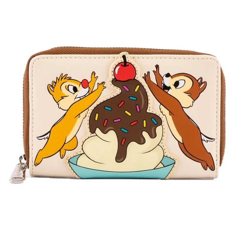 CHIP & DALE - CHERRY ON TOP ZIP AROUND WALLET