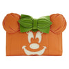 Disney - Minnie Pumpkin Glow Face Flap Purse