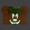 Disney - Minnie Pumpkin Glow Face Flap Purse