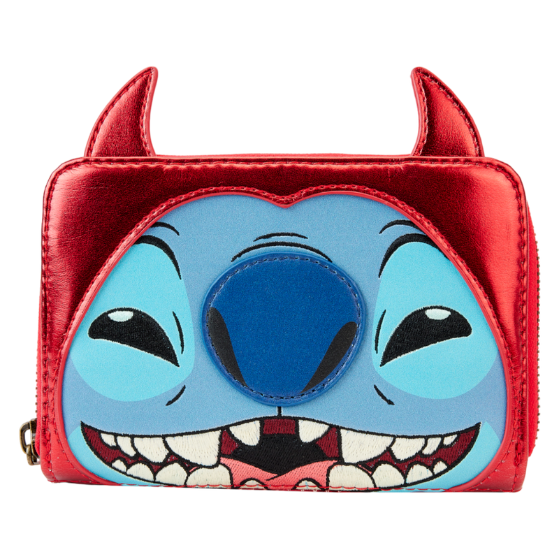 Disney - Stitch Devil Cosplay Zip Around Wallet