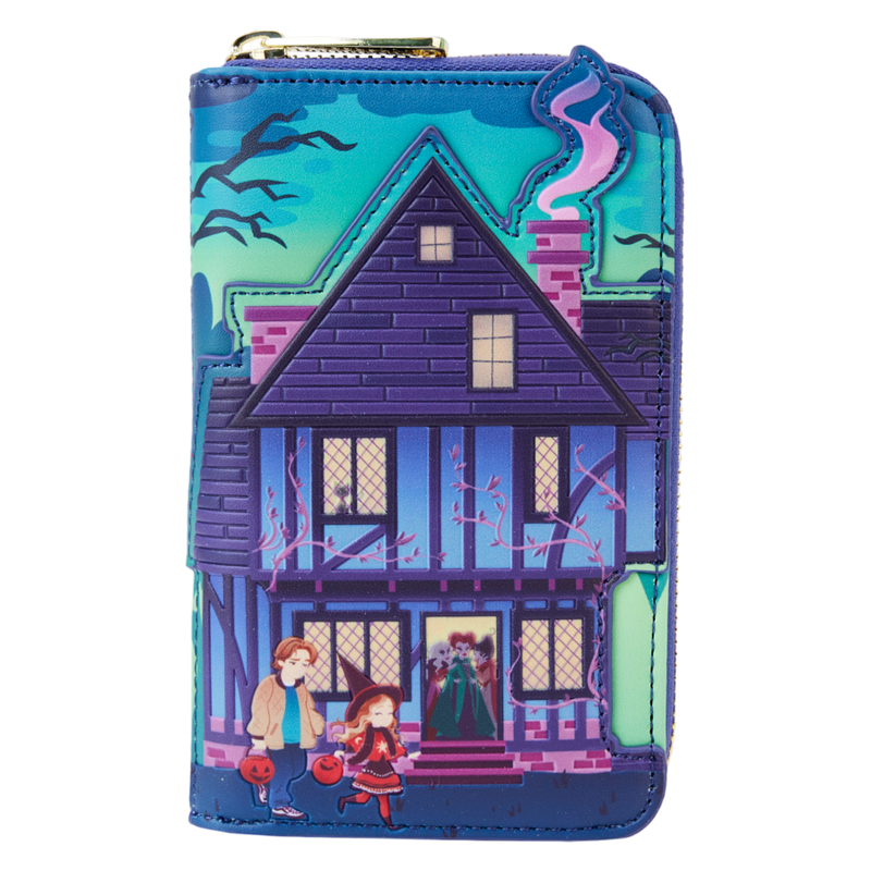 Hocus Pocus - Sanderson Sisters House Glow Zip Around Wallet
