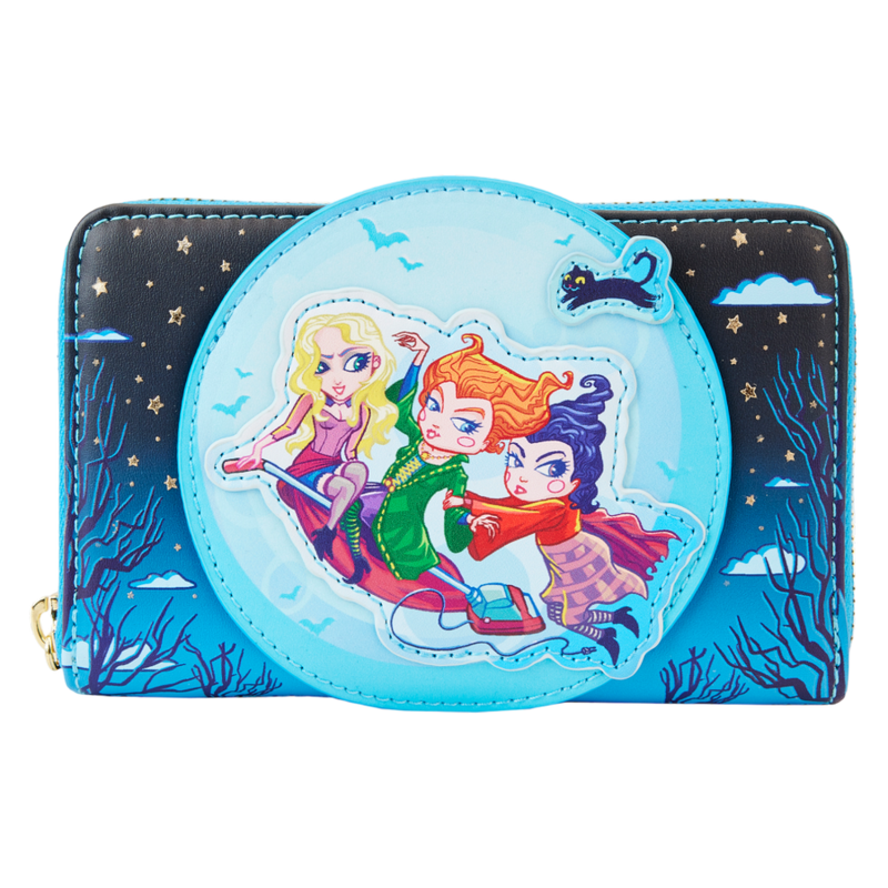Hocus Pocus - Poster Glow Zip Around Wallet