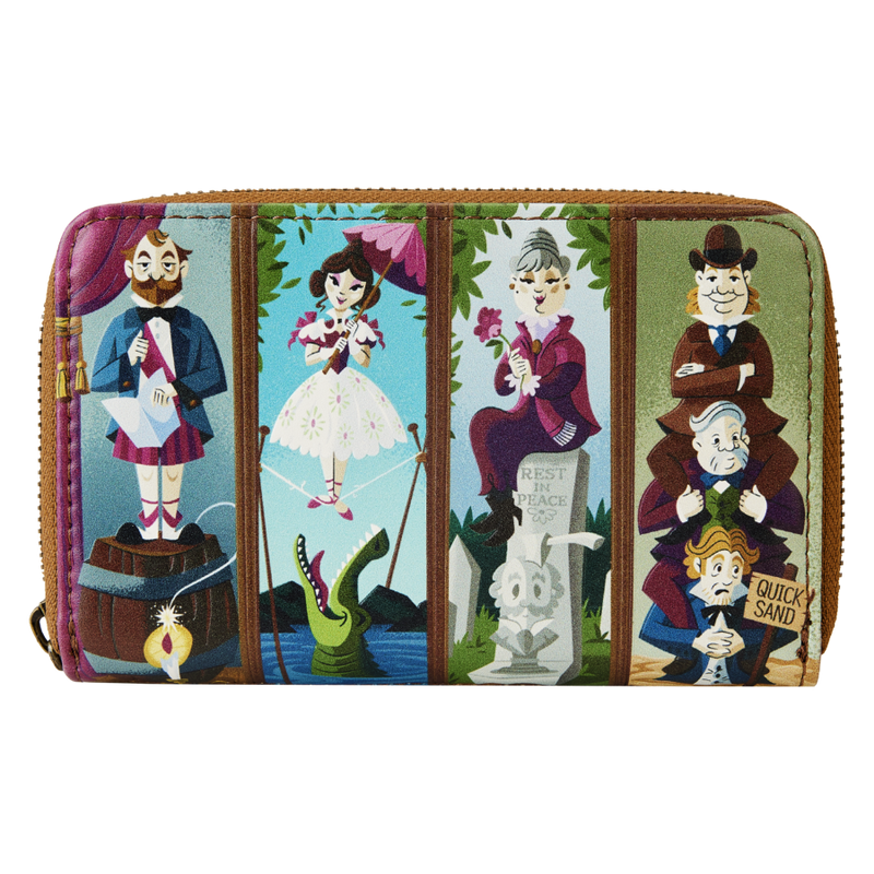 Disneys Haunted Mansion - Portraits Zip Wallet
