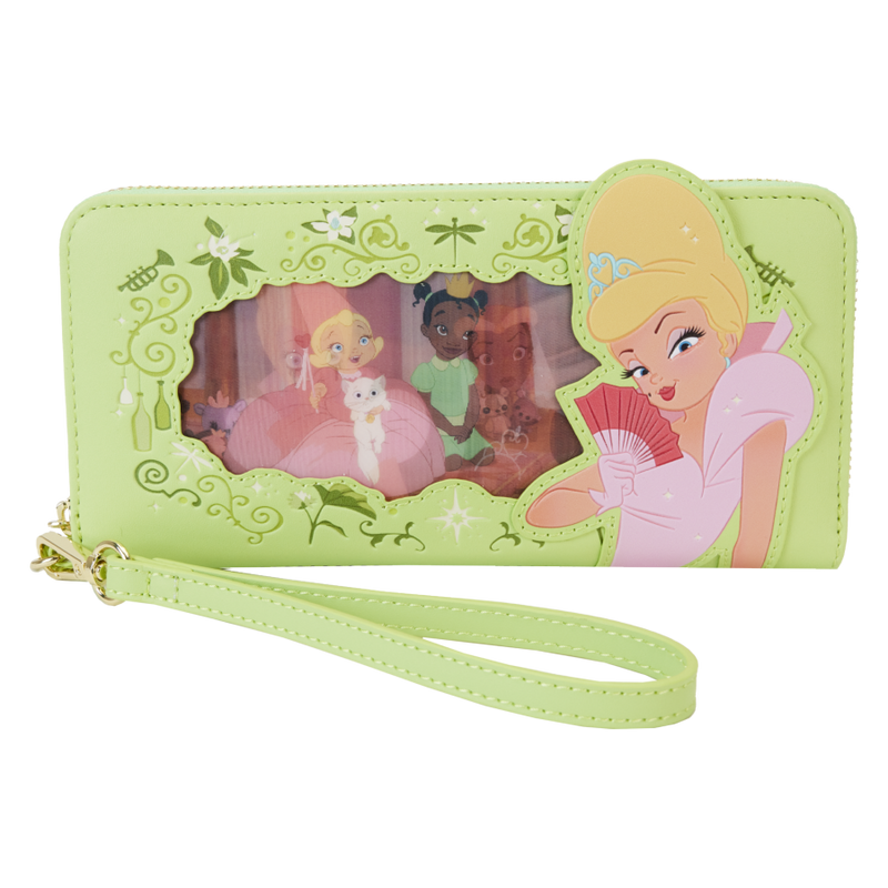 The Princess & The Frog - Tiana Princess Series Lenticular Zip Around Wristlet