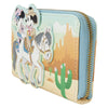 Disney - Western Mickey and Minnie Zip Around Wallet