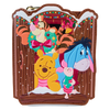 Winnie The Pooh - Pooh & Friends Holiday Scene Zip Wallet
