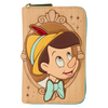 Pinocchio - Portrait Zip Around Wallet