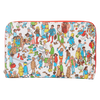 Wheres Wally - Art Print Zip Around Wallet