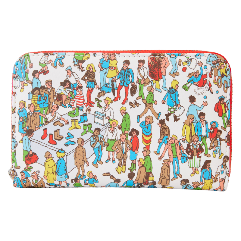 Wheres Wally - Art Print Zip Around Wallet