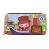 CHARLIE AND THE CHOCOLATE FACTORY - 50TH ANNIVERSARY ZIP AROUND WALLET